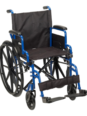 Drive Medical Blue Streak Lightweight Wheelchair