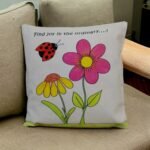 Springvibe Blooming Daisies Cushion Cover