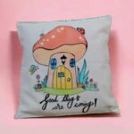 Springvibe Mushroom house Cusion Cover